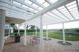 Pergola and arbor project by L & J Pool, Fence & Deck Company