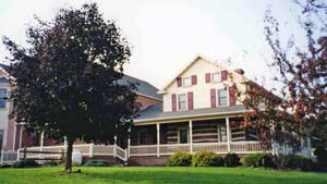 Porch posts and railings by L & J Pool, Fence & Deck Company