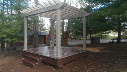 Pergola project by L & J Pool, Fence & Deck Company