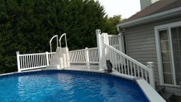 Pool project by L & J Pool, Fence & Deck Company