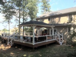Outdoor living project by L & J Pool, Fence & Deck Company