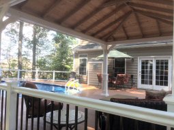 Outdoor living project by L & J Pool, Fence & Deck Company
