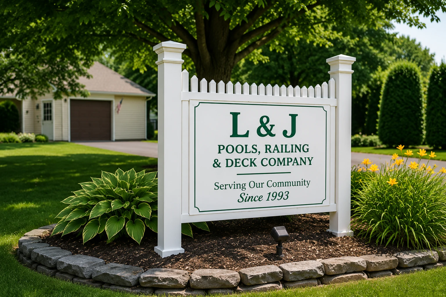 L and J Pool, Fence and Deck Company location in Spring Grove, Pennsylvania