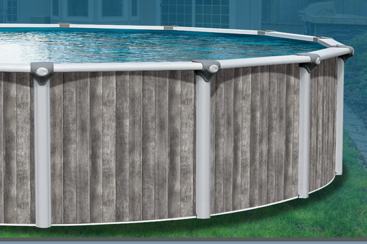 Vista Oak above-ground pool