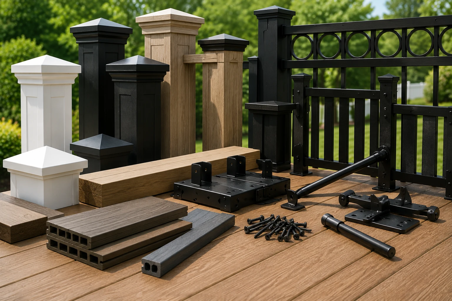 Outdoor building products and accessories