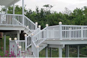 Vinyl and PVC decking
