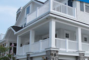 Vinyl and aluminum railings